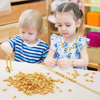 Augshy 700Pcs Gold Large Alphabet Letter Beads - Image 6