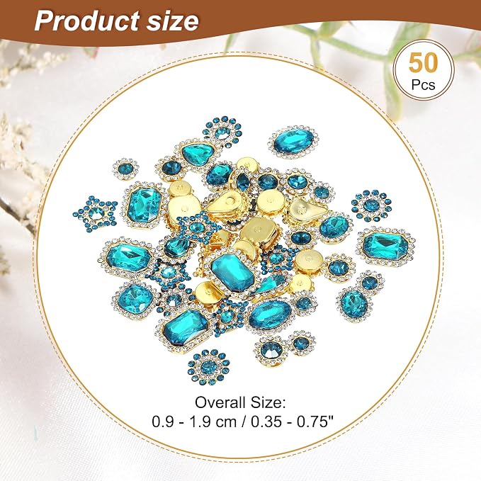 PATIKIL Sew on Rhinestones Crystals - Image 2