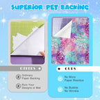 Tintnut Watercolor Permanent Vinyl 10 Sheets 12x10in Mermaid Adhesive Vinyl | - Image 5