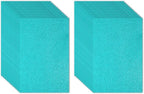 PATIKIL 30Sheets Blue Green EVA Glitter Foam Sheet 11.8 x 7.9 Inch 2mm Thick by PATIKIL