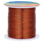 328 Feet Tarnish Resistant Copper Wires 28 Gauge/0.3mm Jewelry Craft Wires by CREATZONE