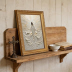 Vintage Gold Framed Jesus Wall Art Abstract Jesus Walking on Water Christian - Image 7