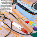 44 Pcs Punch Needle Embroidery Kit Punch Needle Kit Adult Beginner Punch Needle - Image 5