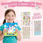 Gem Art Sticker Kit, Diamond Art Sticker Crafts - Image 3
