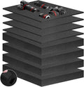 Eunice 4Pcs 12 x 12 x 0.4 Inch Polyurethane Foam Sheets & 4Pcs 12 x 12 x 2 Inch by Eunice