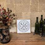 Runes Stencils for Painting on Wood Stones Reusable Celtic Border Ancient - Image 6
