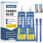 Fabric Glue Permanent, 100ml Extra Strong Fabric Adhesive, Washable Clear by GleamGlee