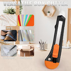 40 Pack Box Cutter Retractable Bulk, Box Cutters, Utility Knife, Box Cutter - Image 5