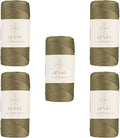 5 Skeins of Sensy Premium 2mm 251 Yards Polyester Rope 100% Polypropylene Cord by SSENSY