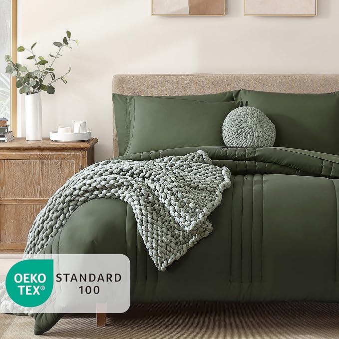 Monbix Oversized Queen Size Comforter Set - Image 2