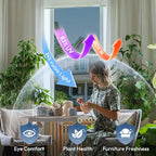 rabbitgoo One Way Privacy Window Film Window Tint - Image 6
