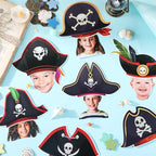 gisgfim 80Pcs Pirate Cutouts Adventure Decorations Bulletin Board Skull Hat - Image 4