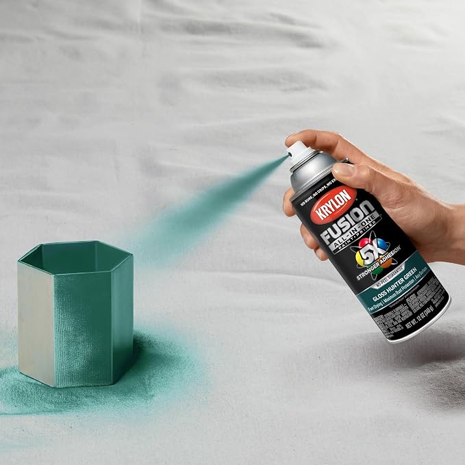 Krylon Rust Preventative Spray Paint, Hunter Green, 12 oz K02789007-1 Each - Image 8