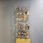 NIUBEE Acrylic Display Case, Wall Mounted or Desktop Dustproof Display Cabinet - Image 7
