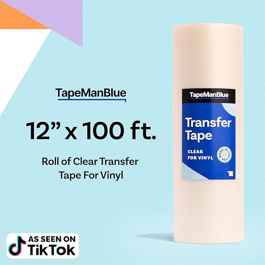 TapeManBlue Clear Transfer Tape - Image 2