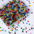 1000PCS Bicone Crystal Beads 4mm Glass Faceted Spacer Beads Bulk - Image 7