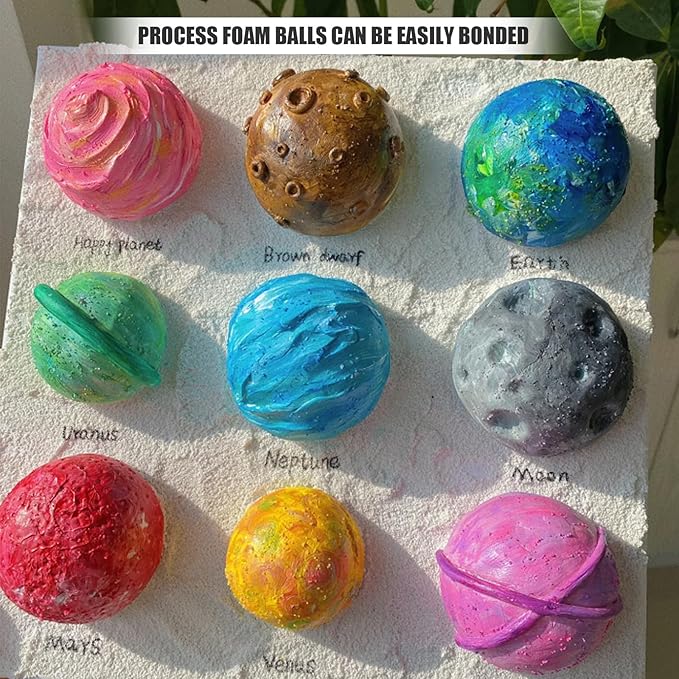 Styrofoam Balls 3 Inch, DIY Craft Giant Foam Balls - Image 3