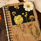 85 Pcs Dried Flowers for Crafts | Real Natural Dried Pressed Flowers in Golden - Image 5