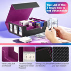 UAONO Card Storage Box for Trading Cards, 1800+ Commander Deck Box for MTG - Image 5