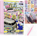 Tmtains 32 Sheets Japanese Manga Style Sticker Book 500+Pcs Heisei Retro by Tmtains
