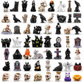 DIYDEC 60pcs Halloween Resin Miniatures Mini Resin Ghost Skull Figures to Hide by DIYDEC