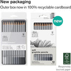 Winsor & Newton Studio Collection Artist Pencils, Graphite Pencils - Image 2