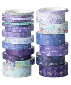 Mr. Pen- Washi Tape Set, 21 Rolls, 5 Yards/Roll | Washi Tape by MrPen