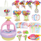 DIY Flowers Craft Kit for Girls, Flower Bouquet Maker Machine by PRE-WORLD
