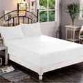 Elegant Comfort 1500 Premium Hotel Quality 1-Piece Fitted Sheet, fade Resistant by ELEGANTCOMFORT
