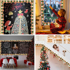69 Feet Christmas Gift Box Border Red Green Bulletin Board Border Trim - Image 8