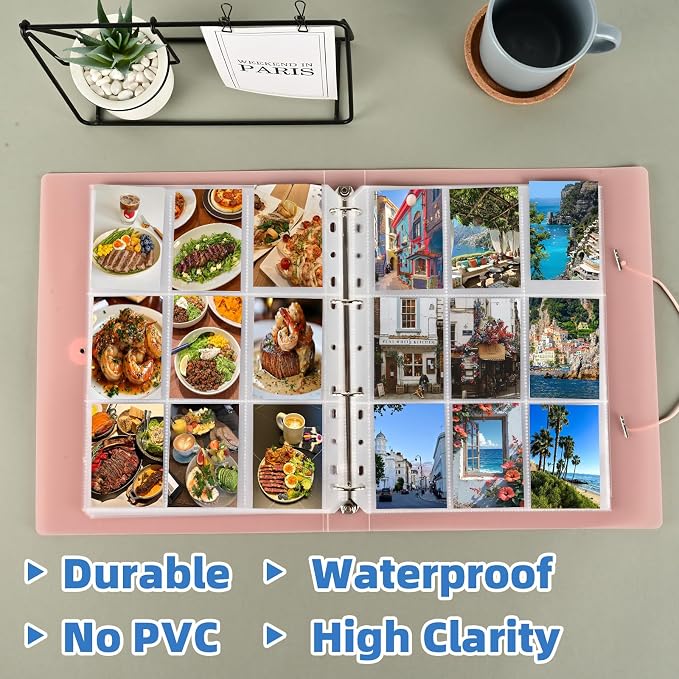 9 Pocket Card Sleeves, Holds 1800 Cards, Trading Card Binder Sleeves, 3 Ring 9 - Image 8