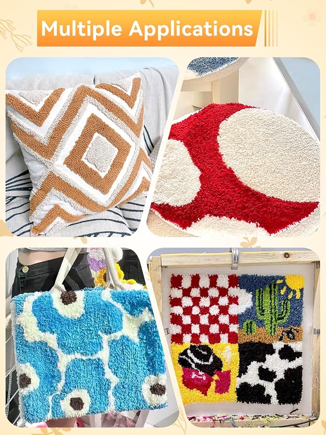 85" × 118" Large Overlocking Tufting Cloth - Image 5