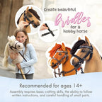 kullaloo DIY Hobby Horse Bridle Kit Make a Beautiful Leather Bridle - Image 2