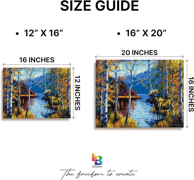 Ledgebay DIY Paint by Numbers Kit - Image 5