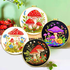 Zhenqing 4 Mushroom Cross Stitch Kit - Image 2