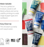 Speedball Art Products Company 003600 003600 150cc Water Soluble Block Ink Black - Image 2