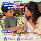 Pinwheel Crafts Flower Origami Kit - Image 5