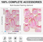 Pink Diamond Art Kits for Adults, 5D DIY Coquette Diamond Painting Kits for - Image 6