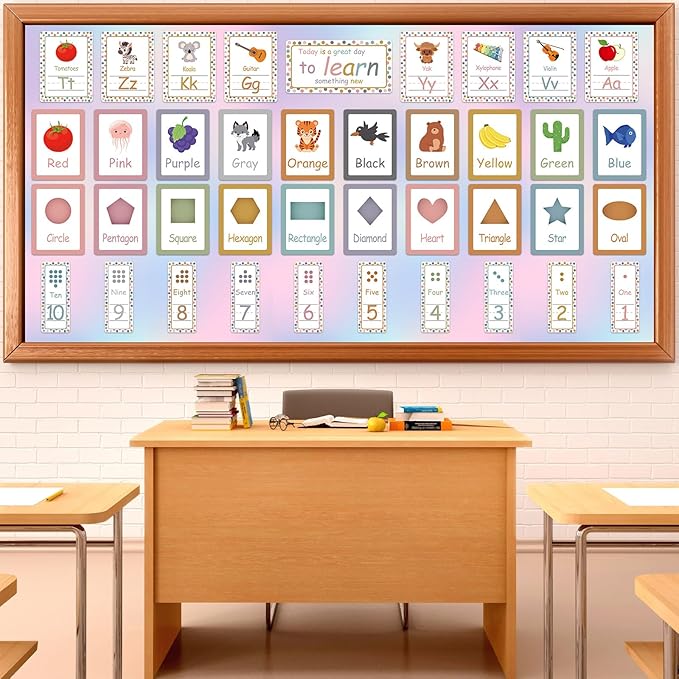 Dreamy Gradient Bulletin Board Paper Roll Pastel Gradient Bulletin Board - Image 3