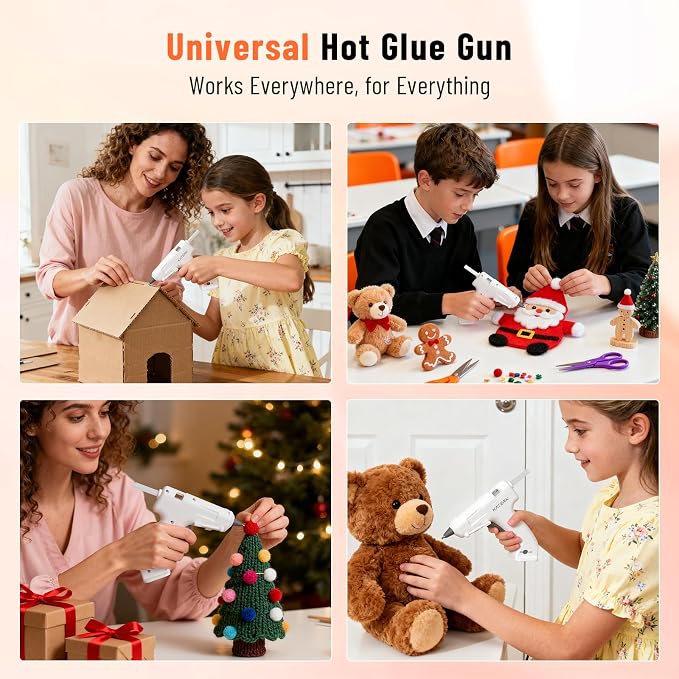 Katerk 3.7V Cordless Hot Glue Gun Kit - Image 7