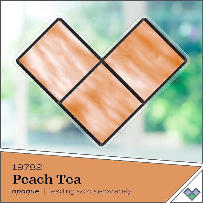 Gallery Glass Stained Glass Paint, Peach Tea 2 fl oz Brilliant Smooth Finish - Image 2