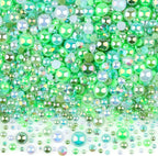 3900+ Pcs Rhinestones and Pearls Kit, 2-10mm Flatback Gems by ShowNow