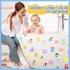 Augshy 56 Pieces Baby Shower Stencils - Image 5