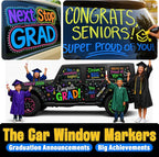8 Washable Window Markers for Cars - 15mm Jumbo - Image 3