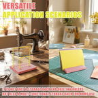 AceOrbit 10 Inch Large-Sized Quilting Rulers Holder, Desktop 20 Slot Ruler - Image 5
