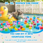Frienda 30 Pcs Pool Noodles Bits Multicolor Craft Small Size Versatile Mixed - Image 6