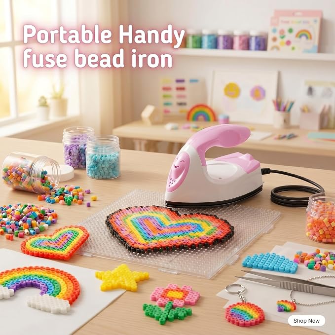 Honoson Mini Craft Iron Mini Heat Press Small Iron 3.93 x 2.36 x 2.76 in - Image 4