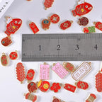 Bulk Gold Enamel Charms for Jewelry Making, Colorful Metal Charms Pendant for - Image 6