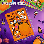 56 Sheets Halloween Pumpkin Stickers - Image 3