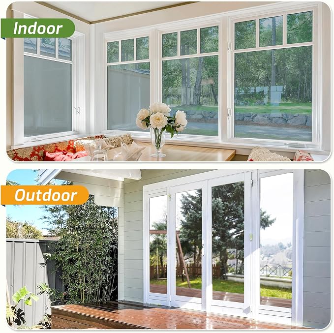 LUTE One Way Window Privacy Film, Window Tint, 23.6" x 78.7" | Sun Blocking UV - Image 8
